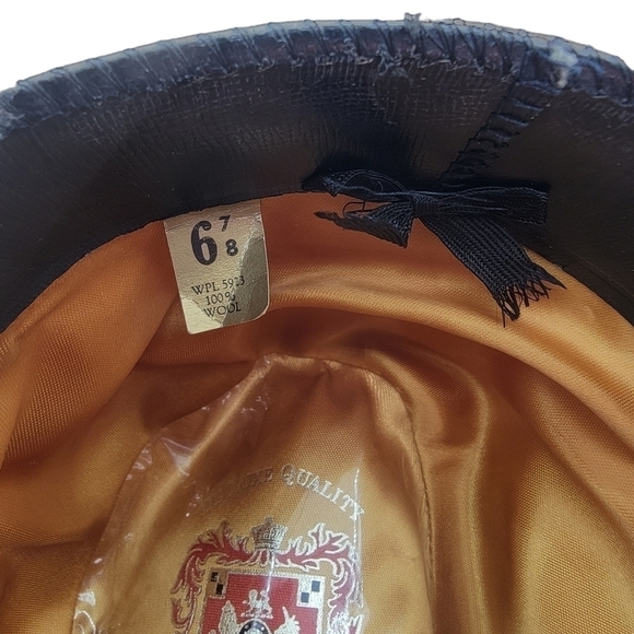 Vintage Godfather fedora hat - Picture 10 of 11